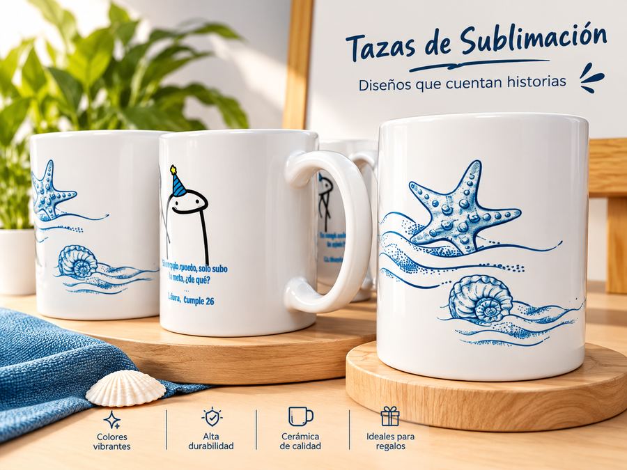 Producto personalizado por sublimación
